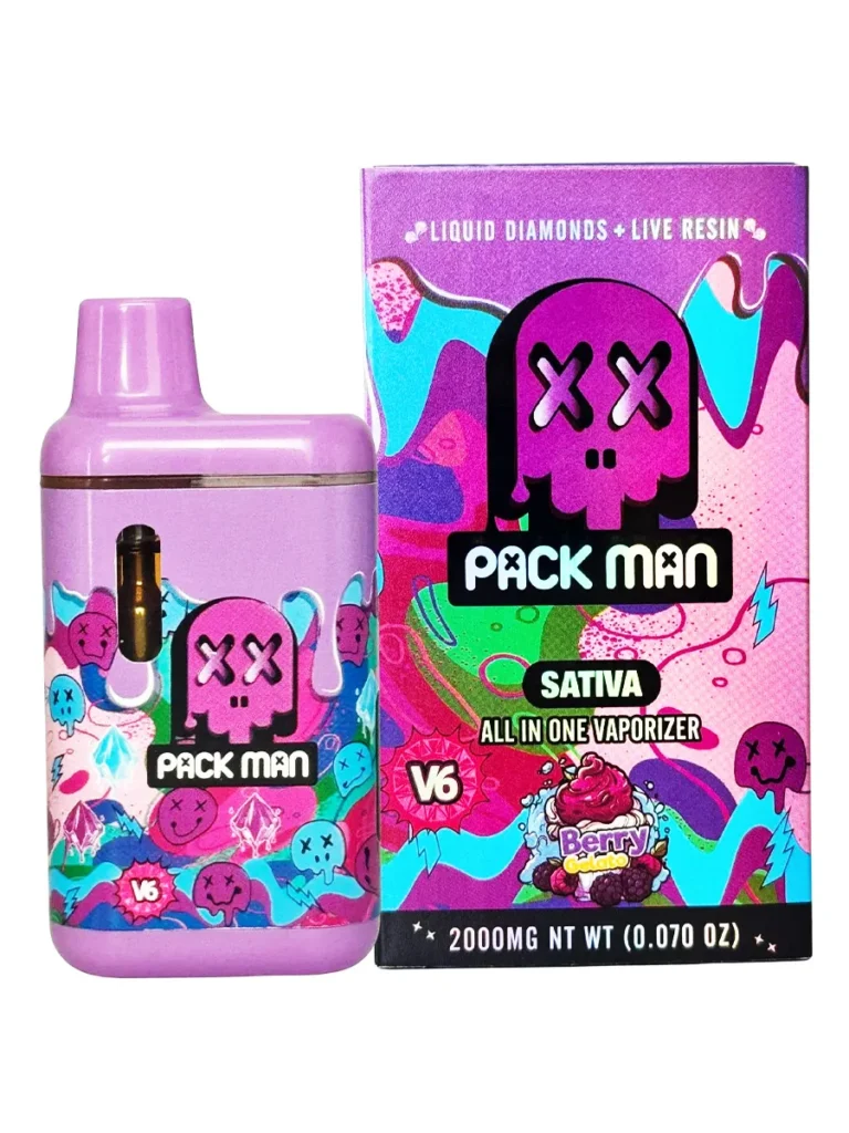 Berry Gelato Packman Vape