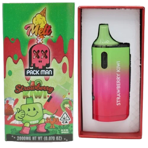 Strawberry Kiwi Packman x Melt Disposable